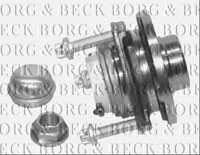 BORG & BECK bwk972 -  Комплект подшипника ступицы колеса